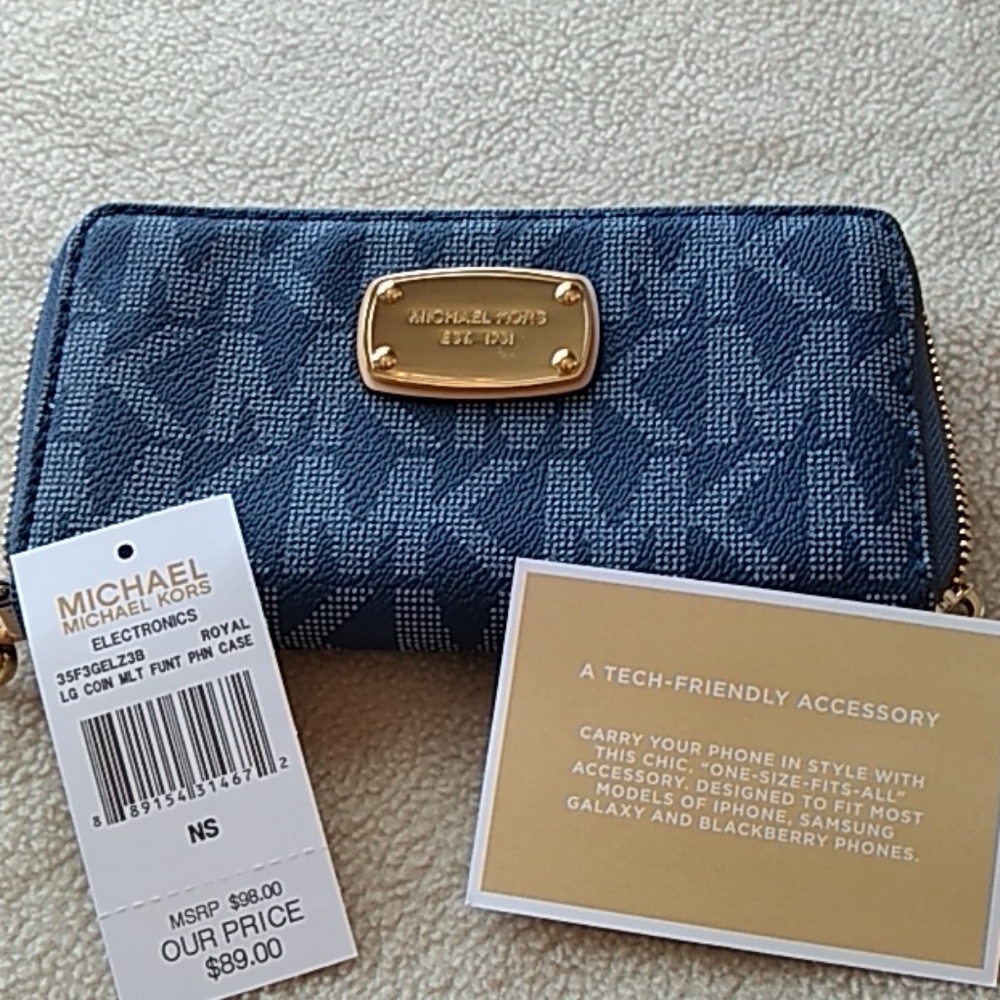 New Michael Kors wallet\phone case.